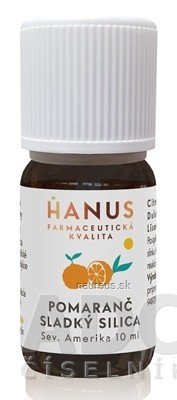 Hanus - Bylinné prípravky HANUS SILICA POMERANČOVÁ ole 1x10 ml 10 ml