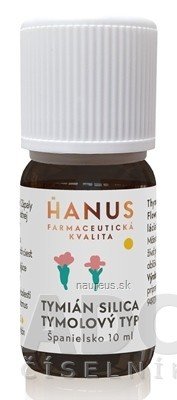Hanus - Bylinné prípravky HANUS SILICA tymiánová ole 1x10 ml 50 g