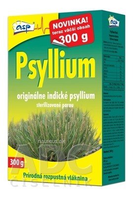 A S P s.r.o. asp Psyllium přírodní rozpustná vláknina 1x300 g 300 g