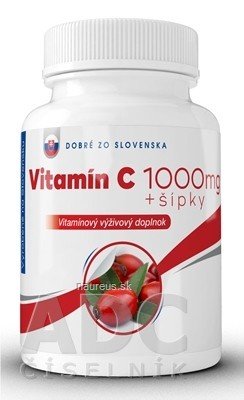 BENEVIT, s.r.o. Dobré z CZ Vitamin C 1000 mg + šipky tbl 1x100 ks