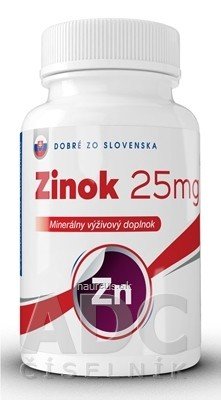 BENEVIT, s.r.o. Dobré z SK Zinek 25 mg tbl 30+10 zdarma (40 ks)