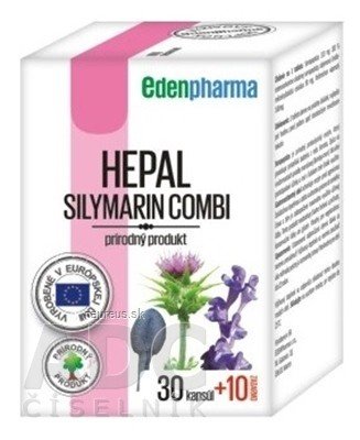 EDENPharma, s.r.o. EDENPharma HEPAL cps 30 + 10 zdarma (40 ks) 40 ks