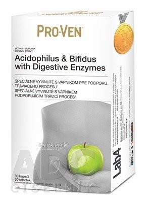 Cultech Limited PRO-VEN Acidophilus & Bifidus cps with Digestive Enzymes 1x30 ks 30 ks