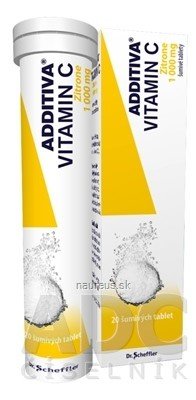 Dr. B. Scheffler Nachf. GmbH Additiv VITAMIN C 1000 mg Zitrone tbl eff 1x20 ks 1000mg