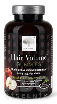 Legosan AB NEW NORDIC Hair Volume Gummi želé 1x60 ks