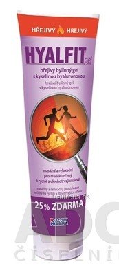 DACOM Pharma s.r.o. HYALFIT gel hřejivý bylinný gel s kys. hyaluronovou (25% zdarma), 1x150 ml 150 ml