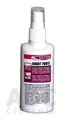 BANCHEM, s.r.o. KVART FORTE spray (dezinfekce nohou a obuvi) 1x150 ml 150ml