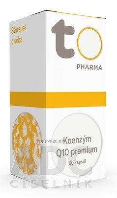 TOTO Pharma s.r.o. TOTO KOENZÝM Q10 Premium cps 1x60 ks