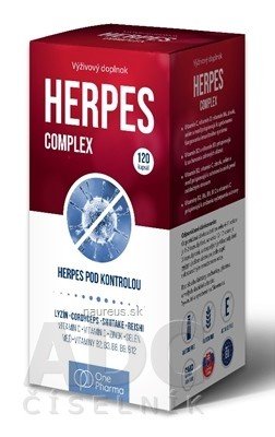 One Pharma, s. r. o. OnePharma HERPES COMPLEX cps 1x120 ks