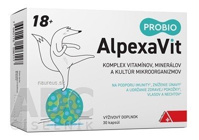 Global Pharma CM Sp. z o.o. AlpexaVit PROBIO 18+ cps 1x30 ks