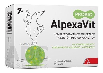 Global Pharma CM Sp. z o.o. AlpexaVit PROBIO 7+ cps 1x30 ks