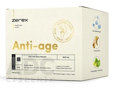 Active life Inv. s.r.o. Zerex Anti-age drink prášek pro přípravu nápoje v sáčcích 1x30 ks