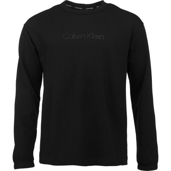 Calvin Klein ESSENTIALS PW PULLOVER Pánská mikina, černá, velikost M