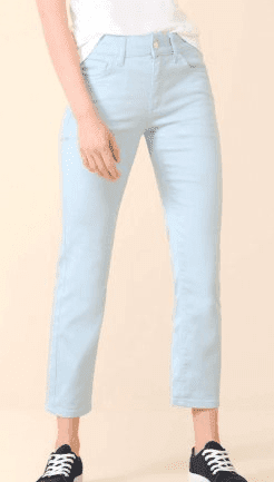 Modré rovné kalhoty Orsay