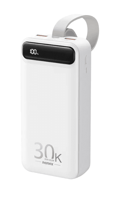 Powerbank Remax RPP-522 Bole 30000mAh bílá 22,5W 92309