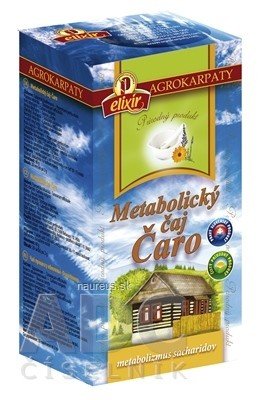 AGROKARPATY, s.r.o. Plavnica AGROKARPATY Metabolický čaj Kouzlo přírodní produkt, 20x2 g (40 g) 20 x 2 g