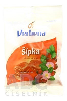 JUVAMED s.r.o. VERBENA BONBONY šipka 1x60 g 60 g