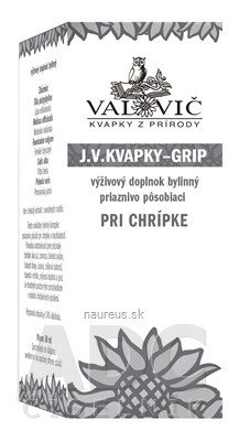 VALOVIČ, s.r.o. JV KAPKY - GRIP při chřipce 1x50 ml 50ml