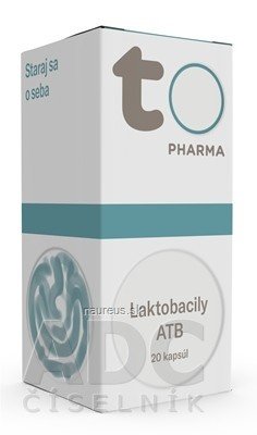 TOTO Pharma s.r.o. TOTO LAKTOBACILY FORTE + INULIN cps 1x20 ks