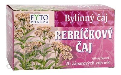 FYTOPHARMA, a.s. FYTO ŘEBŘÍČKOVÁ ČAJ 20x1 g (20 g) 20 x 1 g