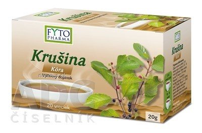 FYTOPHARMA Krušina kůra porcovaná 20 x 1 g