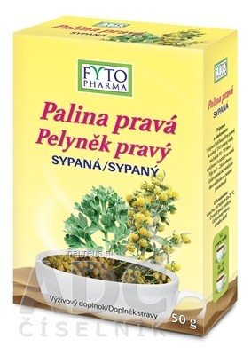 FYTOPHARMA, a.s. FYTO Pelyněk pravý sypaný 1x50 g