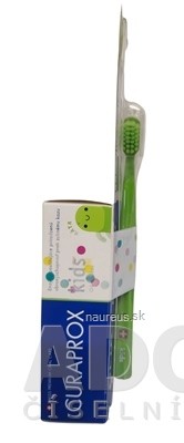Curaden International AG CURAPROX Kids 6+ + CS 5500 kids ultra soft dětská zubní pasta, příchuť máta 60 ml + zubní kartáček 1x1 set