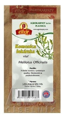 AGROKARPATY, s.r.o. Plavnica AGROKARPATY komonice lékařská nať bylinný čaj 1x30 g 30 g