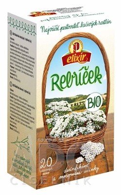 AGROKARPATY, s.r.o. Plavnica AGROKARPATY BIO Řebříček obecný bylinný čaj, čistý přírodní produkt, 20x2 g (40 g) 20 x 2 g