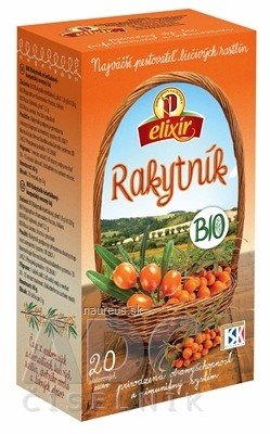 AGROKARPATY, s.r.o. Plavnica AGROKARPATY elixír BIO RAKYTNÍK přírodní produkt 20x3 g (60 g) 20 ks