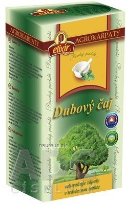 AGROKARPATY, s.r.o. Plavnica AGROKARPATY dubový ČAJ přírodní produkt, 20x2 g (40 g) 8 x 2 g