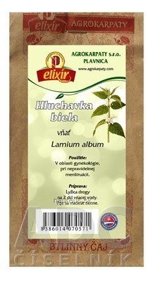 AGROKARPATY, s.r.o. Plavnica AGROKARPATY hluchavka bílá nať bylinný čaj 1x30 g 30g