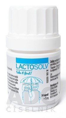SCIOTEC Diagnostic Technologies GmbH LACTOSOLV cps 1x30 ks 1 x 30 ks