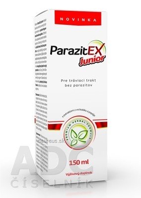Salutem Pharma s.r.o. ParazitEx Junior sirup 1x150 ml 150 ml