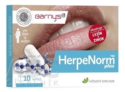 BioPol GN s.r.o. div. Pharma United Ltd. (CAN) Barnys HerpeNorm plus cps 1x10 ks