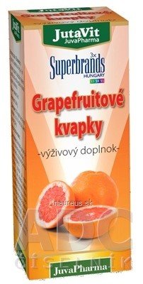 JuvaPharma Kft. JutaVit Grapefruitové kapky 1x30 ml 30 ml