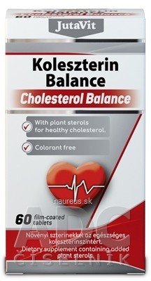 JuvaPharma Kft. JutaVit Cholesterol Balance tbl 1x60 ks