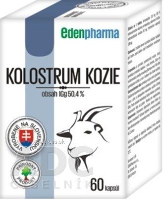 BENEVIT, s.r.o. EDENPharma KOLOSTRUM KOZÍ cps 1x60 ks 60 ks