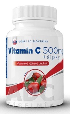 BENEVIT, s.r.o. Dobré z CZ Vitamin C 500 mg + šipky tbl 1x100 ks