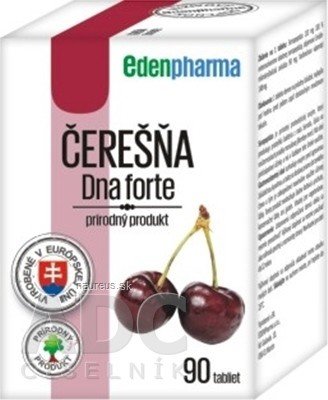 EDENPharma, s.r.o. EDENPharma TŘEŠEŇ DNA forte tbl 1x90 ks 90 ks