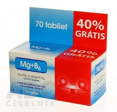 NP PHARMA Sp. z o.o. NP PHARMA MG + B6 40% grátis tbl 1x70 ks 70 ks