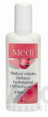 IB COSMETIC s.r.o. MEDI PLEŤOVÉ MLÉKO Z Mrtvého moře čistící, hydratační 1x200 g 200 g