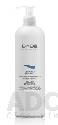 BABÉ LABORATORIOS Babe VLASY Extra jemný šampon (Extra Mild Shampoo) 1x500 ml 500 ml