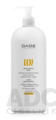 BABÉ LABORATORIOS Babe TĚLO Dermaseptic soap mýdlo sprchový gel na denní hygienu 1x1000 ml 1000 ml