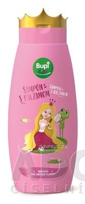 PALMA a.s. BUPI KIDS Šampon s balzámem růžový 1x250 ml 250 ml