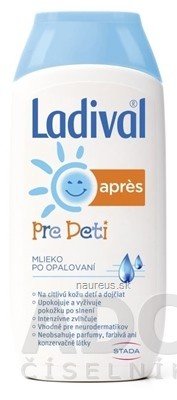 LADIVAL Children apres mléko po opalovaní 200 ml