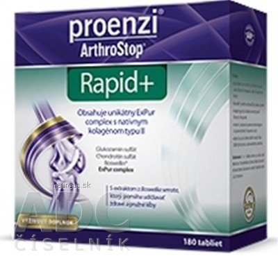 Proenzi s.r.o. Proenzi ArthroStop Rapid + tbl 1x180 ks