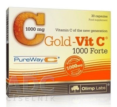 OLIMP LABORATORIES Sp. z o.o. Gold-Vit C 1000 Forte cps 1x30 ks 30 ks