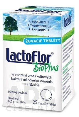 KENDY Nutraceuticals LactoFlor BioPlus žvýkací tablety 1x25 ks 25 ks