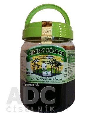 Perfektra - Mária Vančová ČERNÝ ZÁZRAK třtinová melasa BIO inov.2018 (plast) 1x680 g 680g